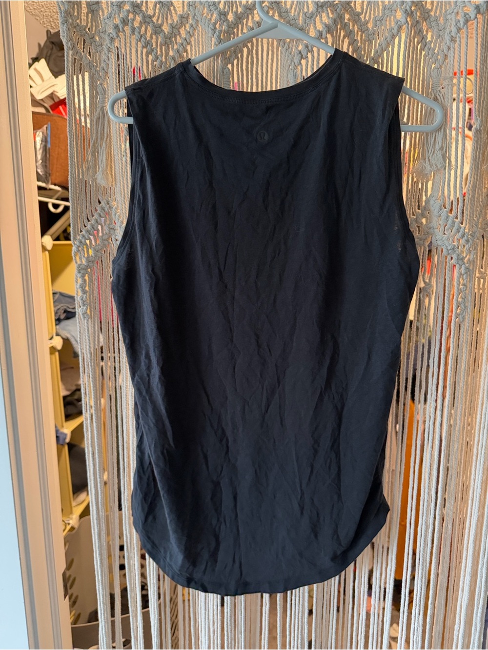 lululemon athletica Black Muscle Tank